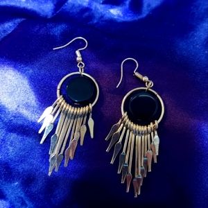 Classy Retro Pierced Earrings
